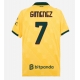AC Milan Santiago Gimenez #7 Replike Rezervni Dres 2025-26 Kratak Rukav